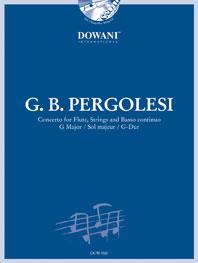 Concerto for Flute,Strings and Basso Cont. G Major - noty pro příčnou flétnu